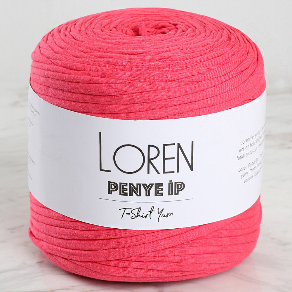 Loren T-shirt Yarn, Fuchsia - 52