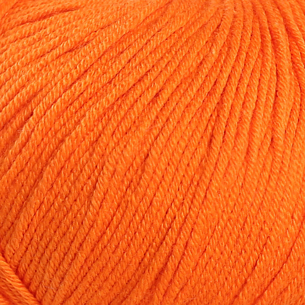 Gazzal Baby Cotton Knitting Yarn, Pumpkin - 3419