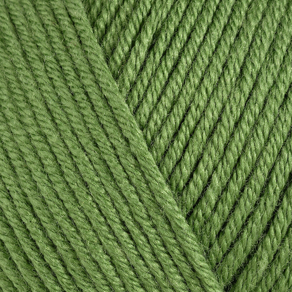 Gazzal Baby Cotton Knitting Yarn, Green - 3449