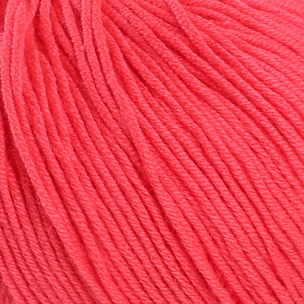 Gazzal Baby Cotton Knitting Yarn, Fuchsia - 3458