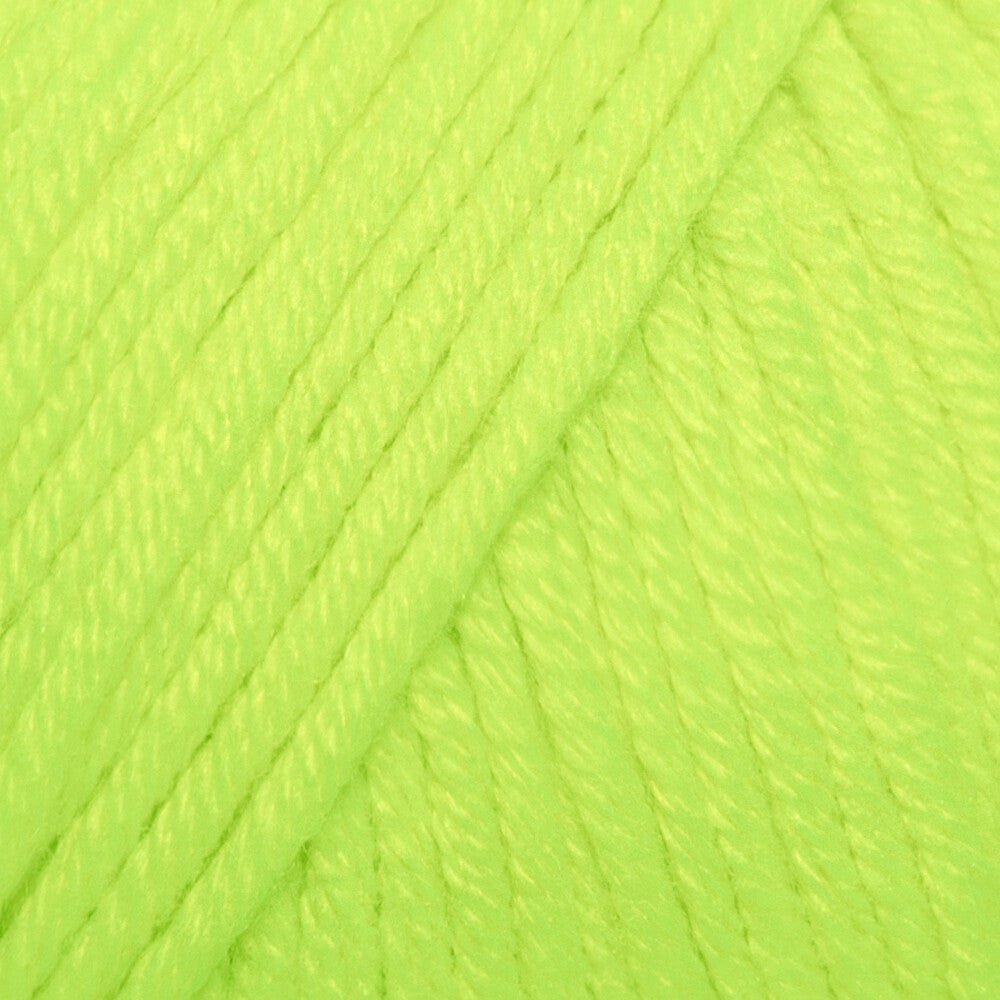 Gazzal Baby Cotton XL Knitting Yarn, Neon Yellow - 3462XL