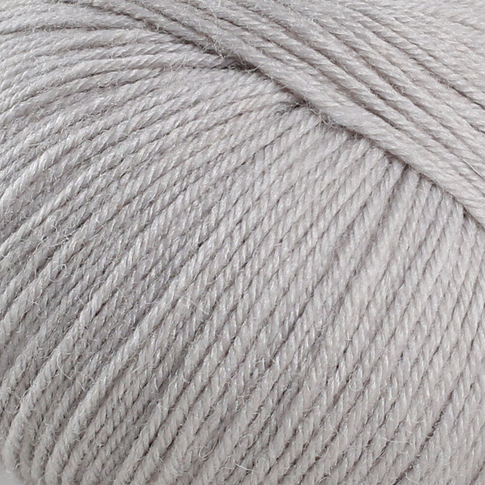 Gazzal Baby Wool Knitting Yarn,  Grey - 817