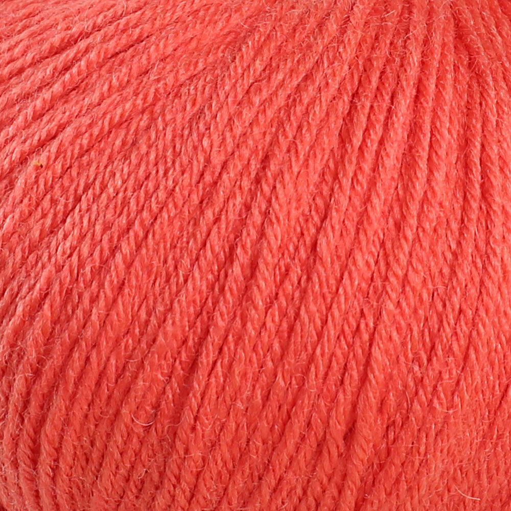 Gazzal Baby Wool Knitting Yarn, Red - 819