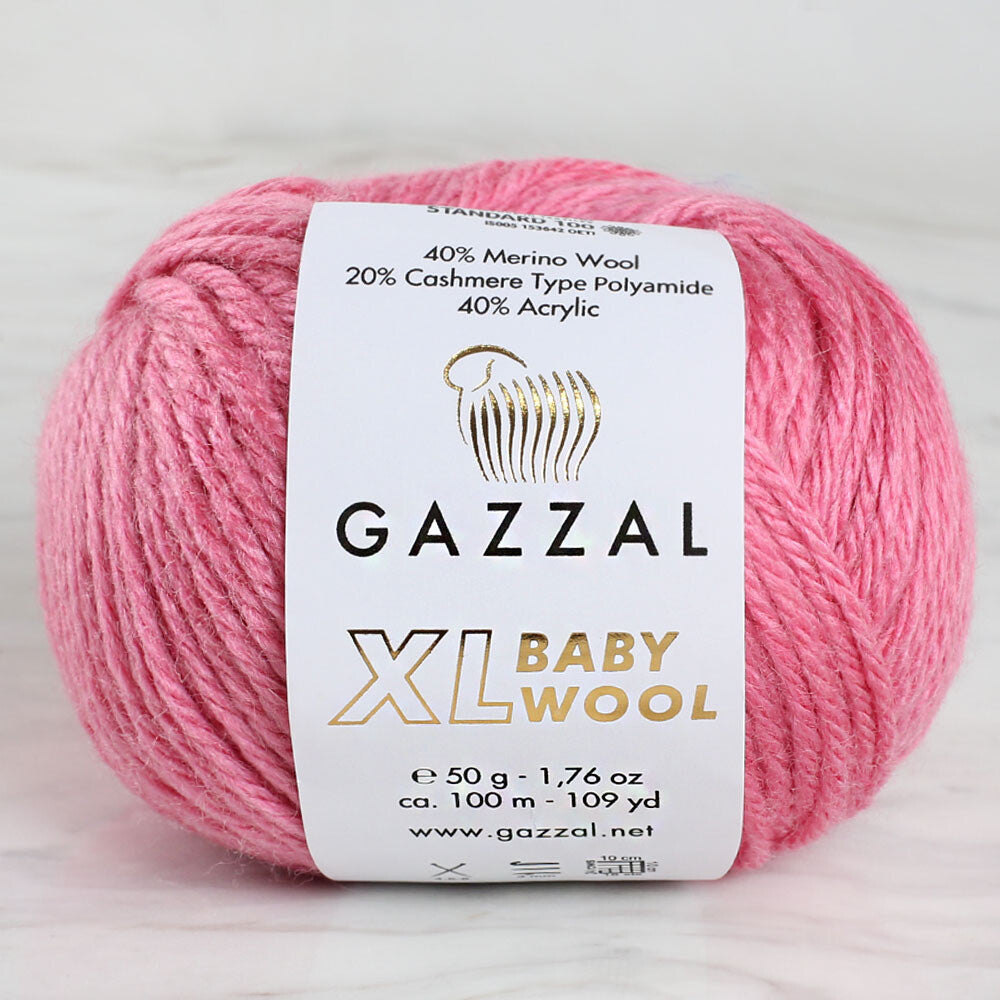 Gazzal Baby Wool XL Baby Yarn, Pink - 831XL