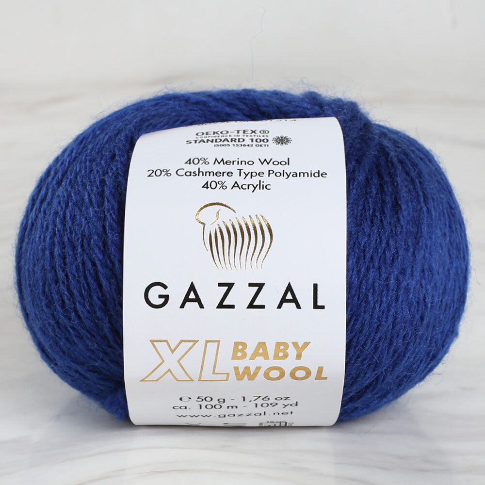 Gazzal Baby Wool XL Baby Yarn, Blue - 802XL
