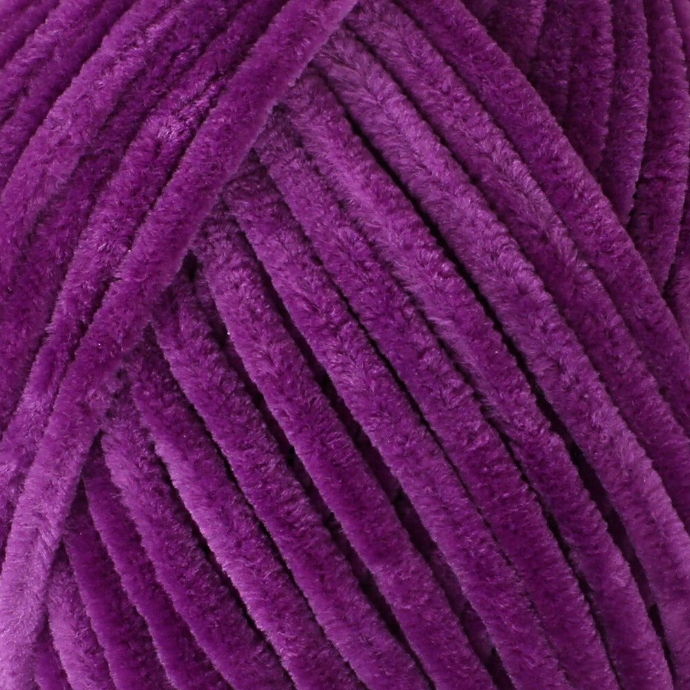 La Mia Mellow Chenille Yarn, Purple - 940