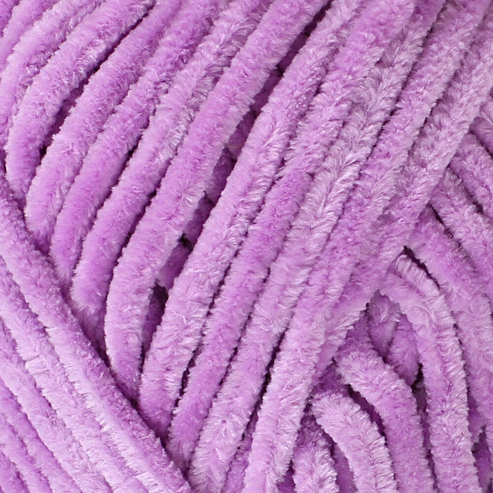 La Mia Mellow Chenille Yarn, Purple - 941
