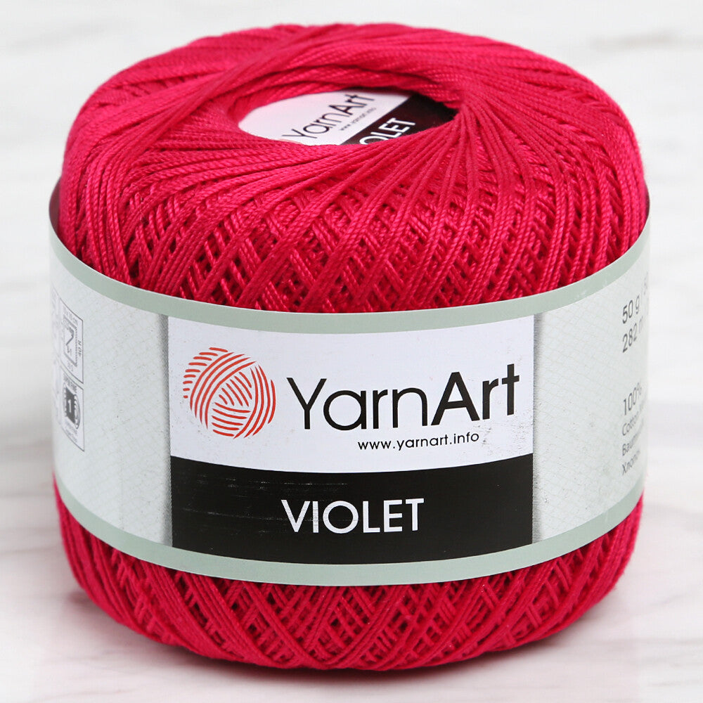 YarnArt Violet Yarn, Fuchsia - 6358