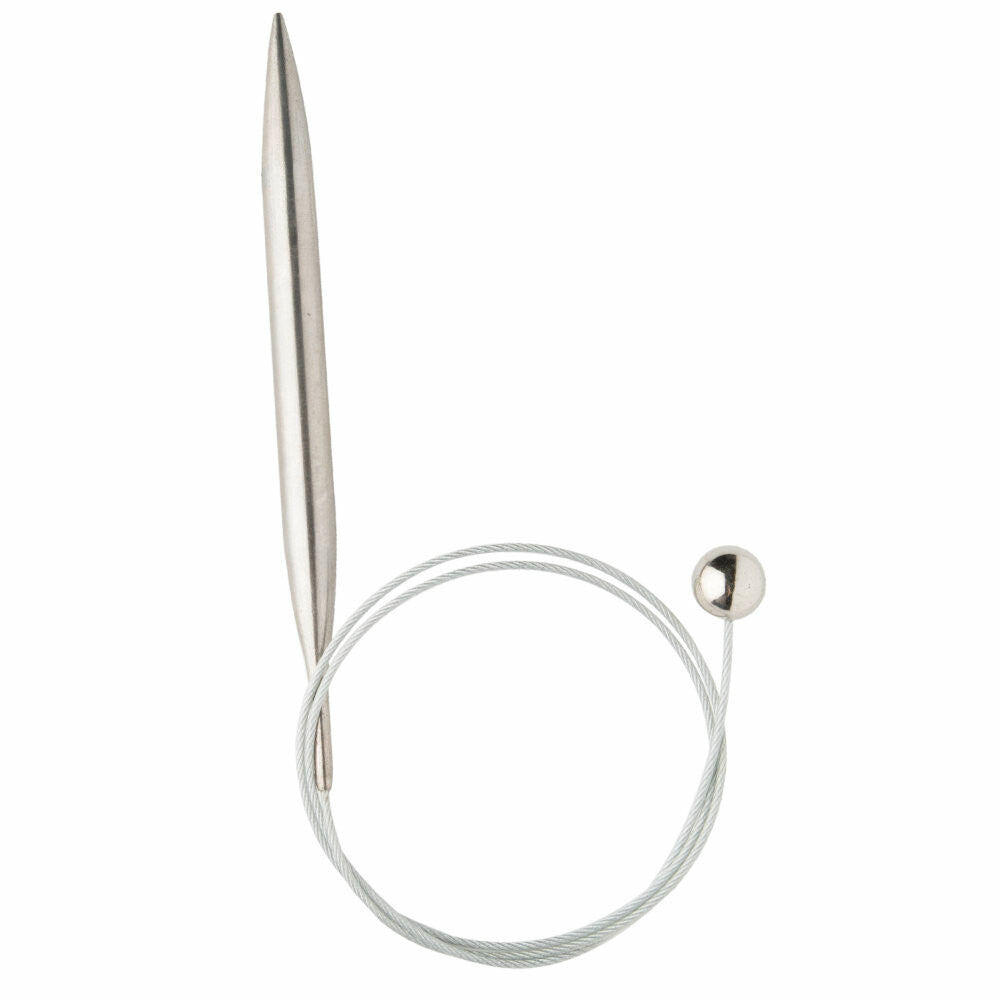 Kartopu 10 mm 60 cm Steel Flexibel Knitting Needle