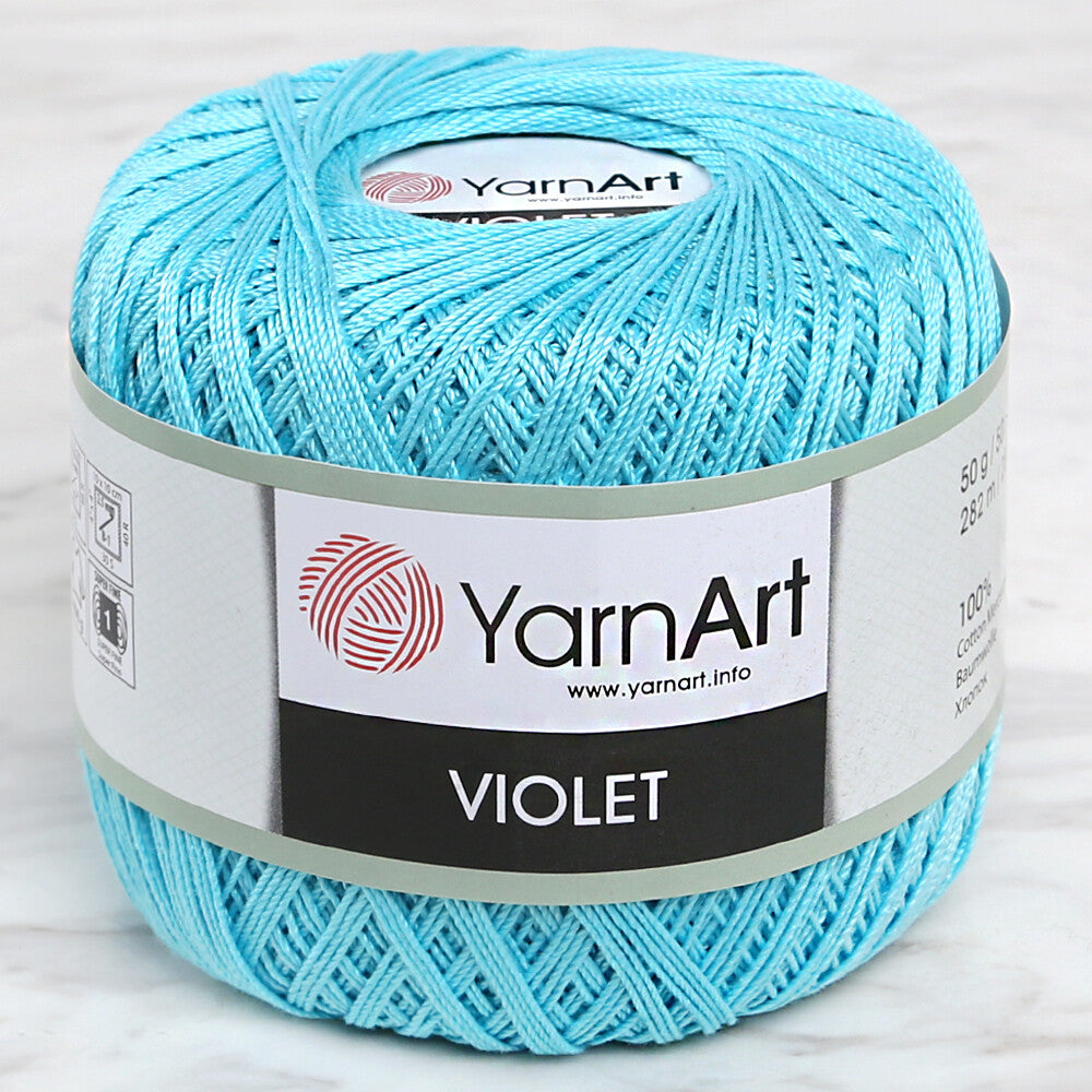 YarnArt Violet Yarn, Blue - 5353