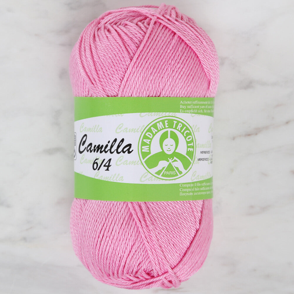 Madame Tricote Paris Camilla 50gr Knitting Yarn, Pink - 5046