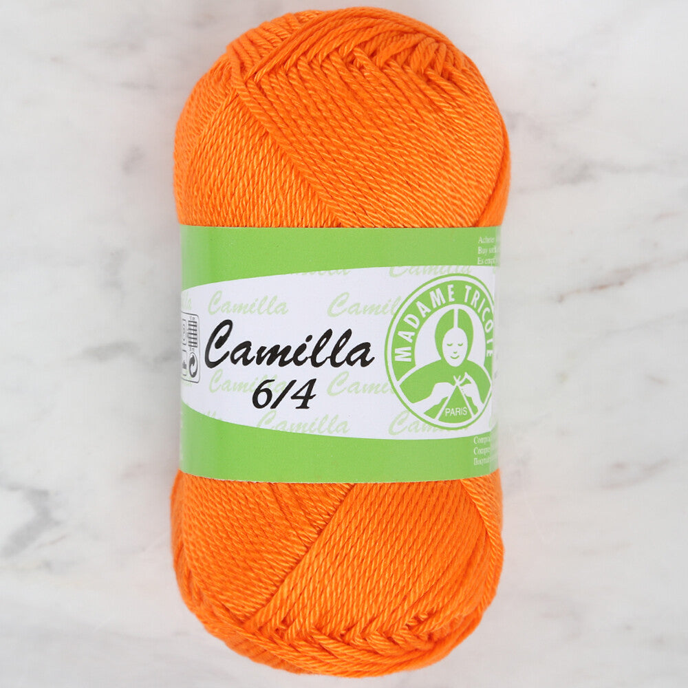 Madame Tricote Paris Camilla 50gr Knitting Yarn, Orange - 5310