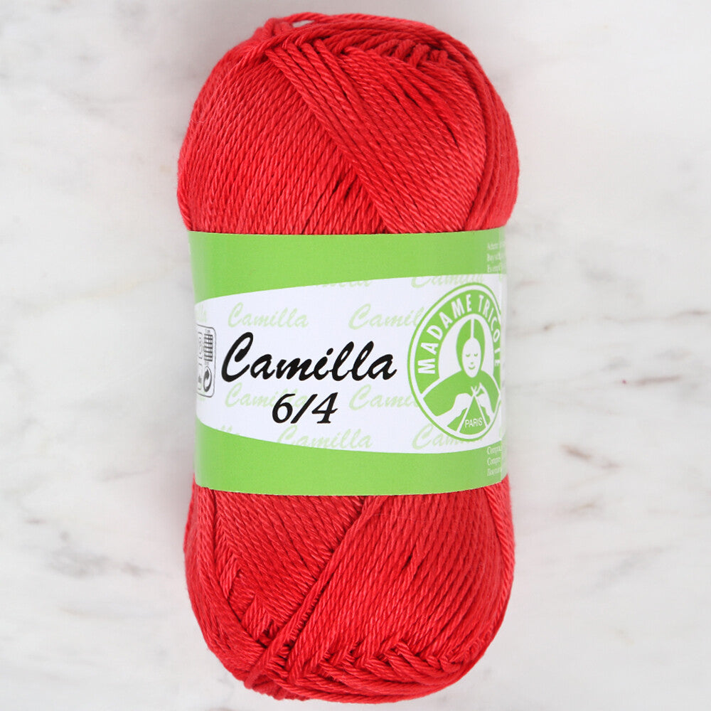 Madame Tricote Paris Camilla 50gr Knitting Yarn, Red - 5319