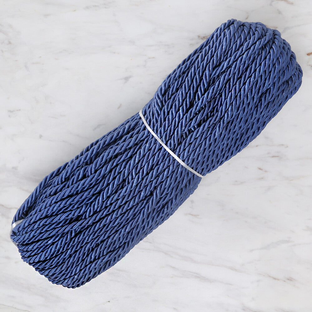 Loren 50mt Jute Cord - Blue