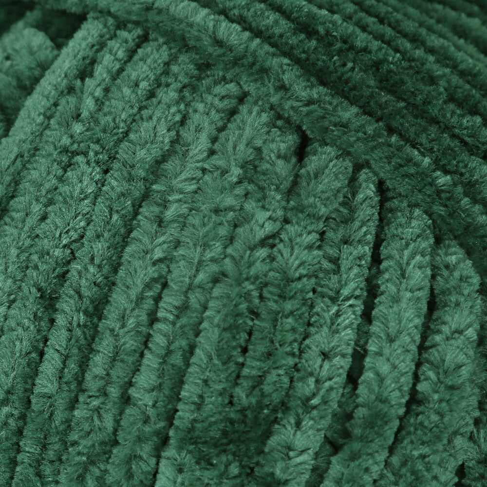 La Mia Mellow Chenille Yarn, Green - 928