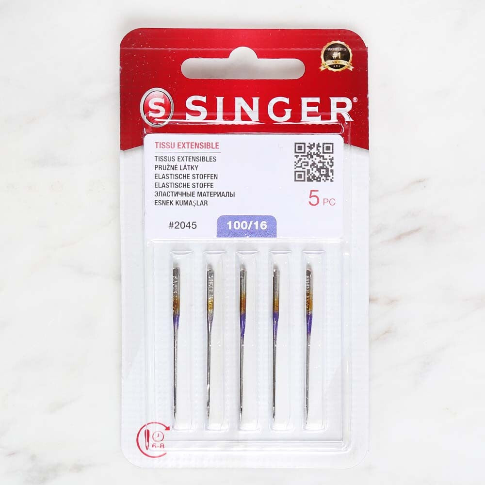 Singer Machine Sewing Needle 2045 100/16