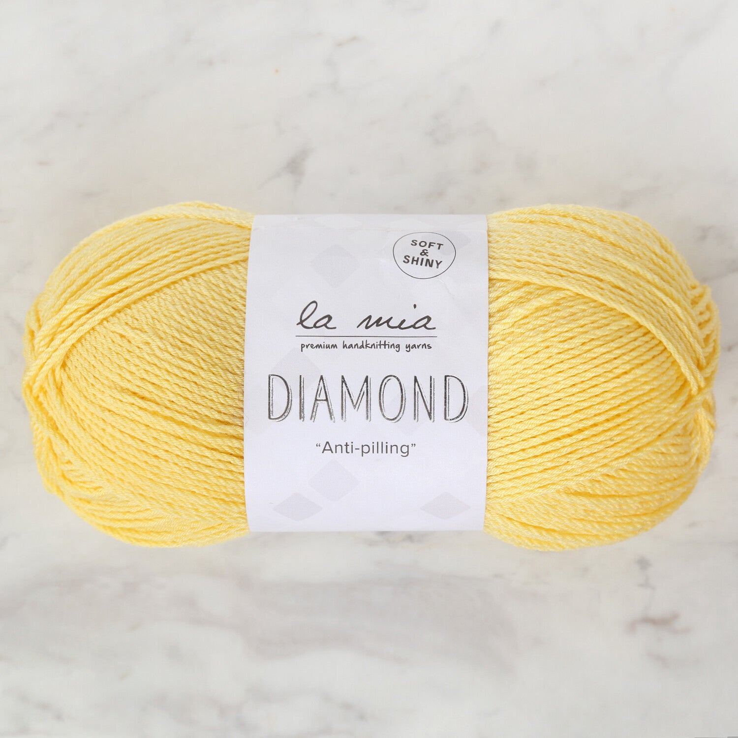 La Mia Diamond Yarn, Yellow - L160