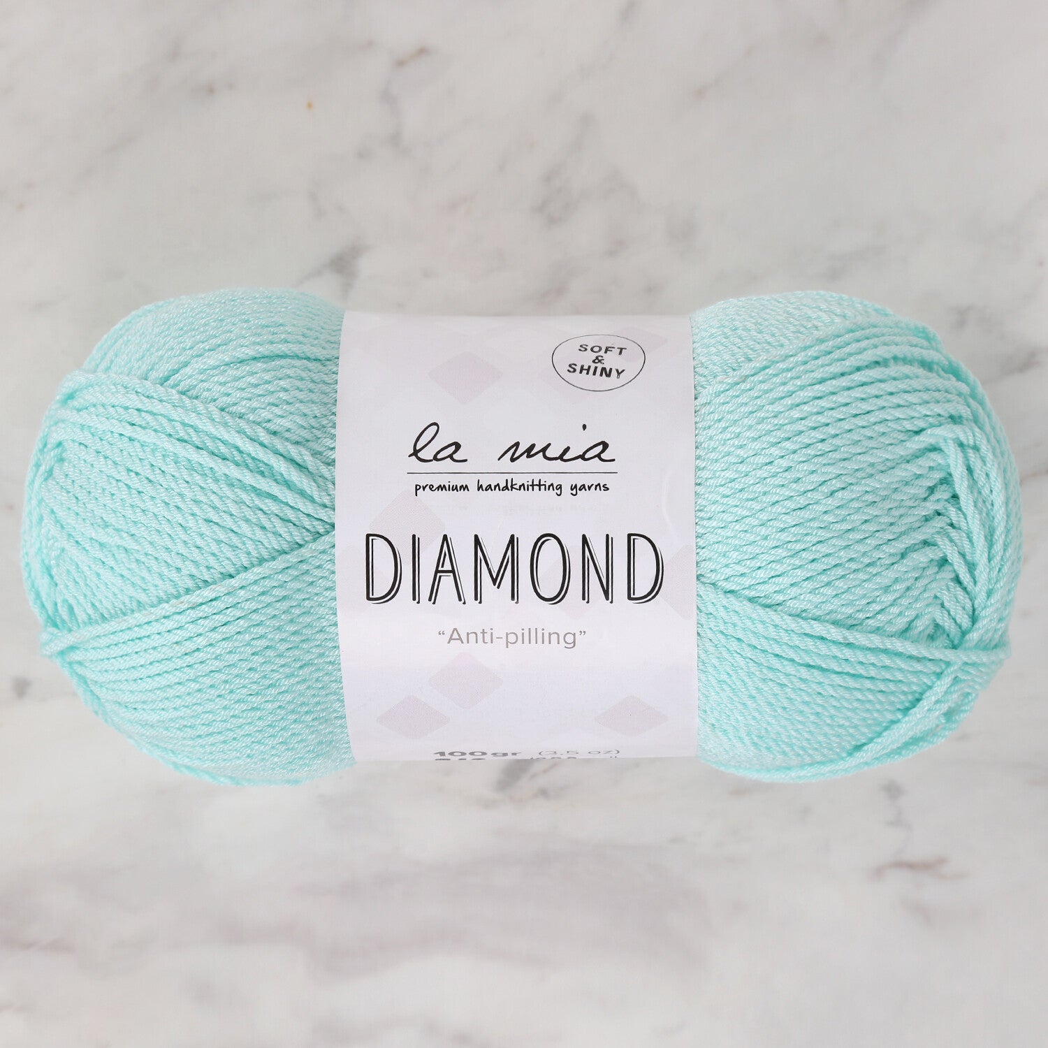 La Mia Diamond Yarn, Pastel Green - L166