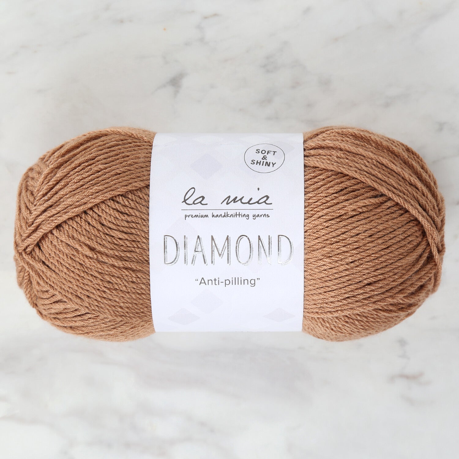 La Mia Diamond Yarn, Brown - L144