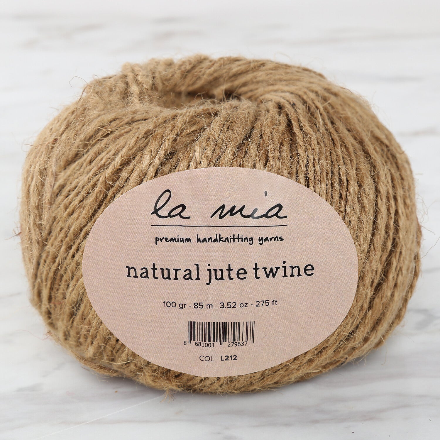 La Mia Natural Jute Twine (100 g), 