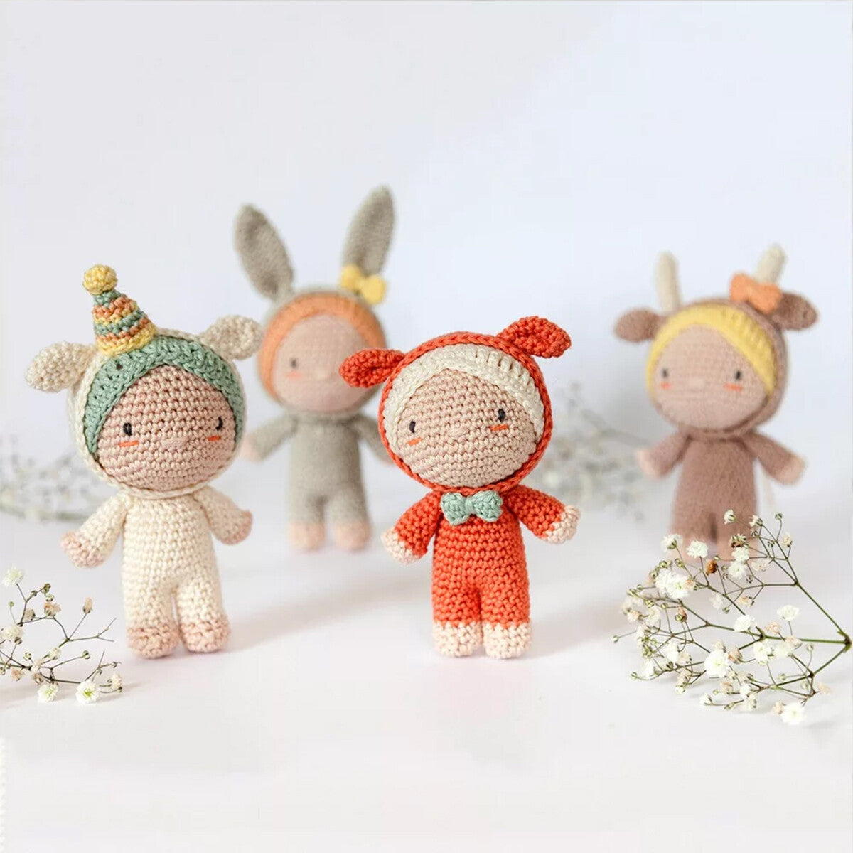 Anchor Farm Dolls Gang  Amigurumi Set - A28C002-09061