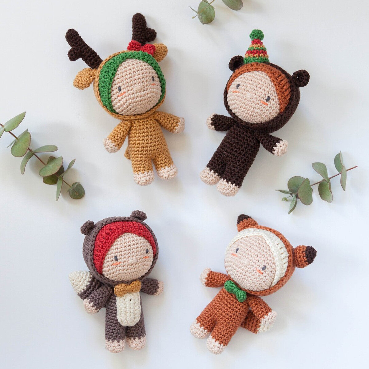 Anchor Forest Dolls Gang Amigurumi Set - A28C002-09062