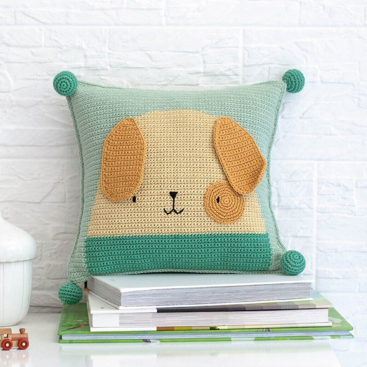 Anchor Puppy Cushion Cover Set - A28B003-09064