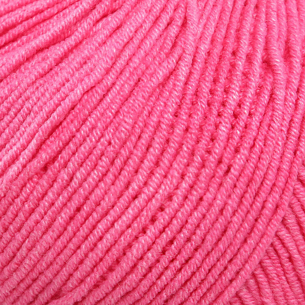 YarnArt Jeans Knitting Yarn, Pink - 42