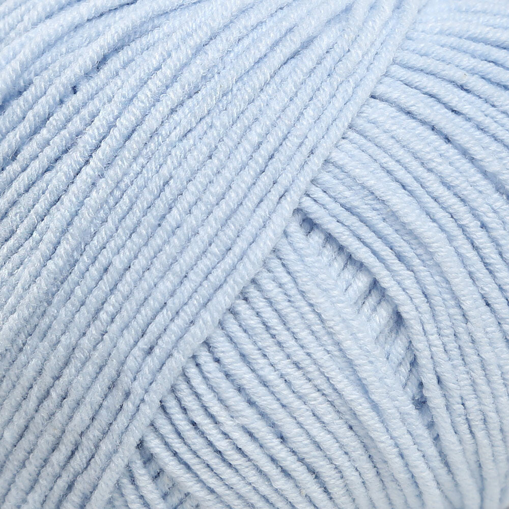 YarnArt Jeans Knitting Yarn, Baby Blue - 75