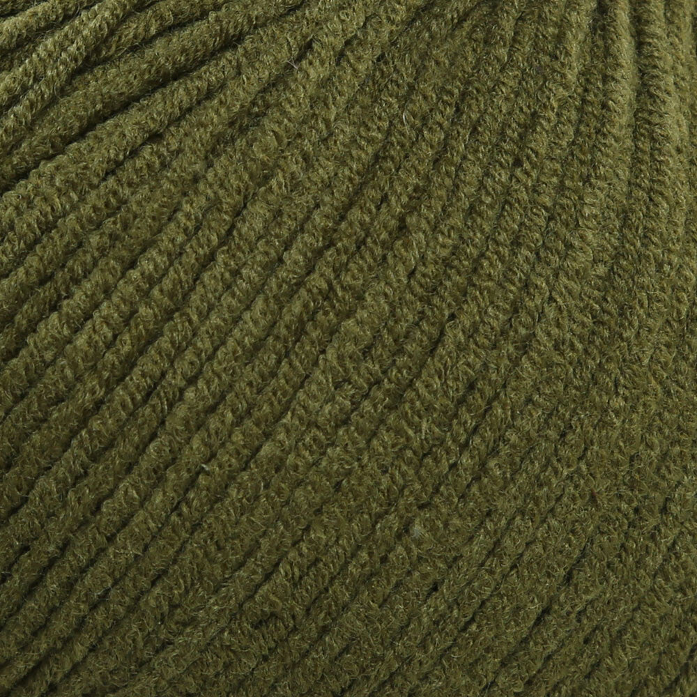 YarnArt Jeans Knitting Yarn, Dark Green - 82