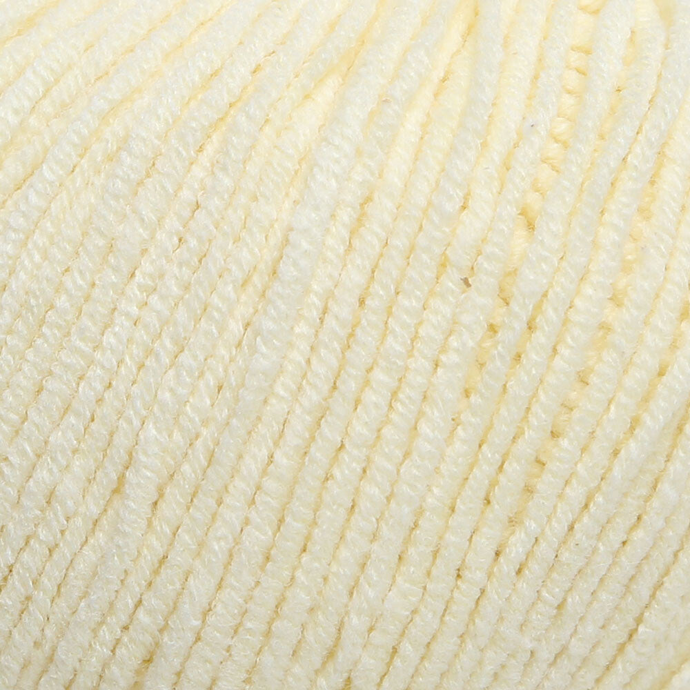 YarnArt Jeans Knitting Yarn, Baby Yellow - 86