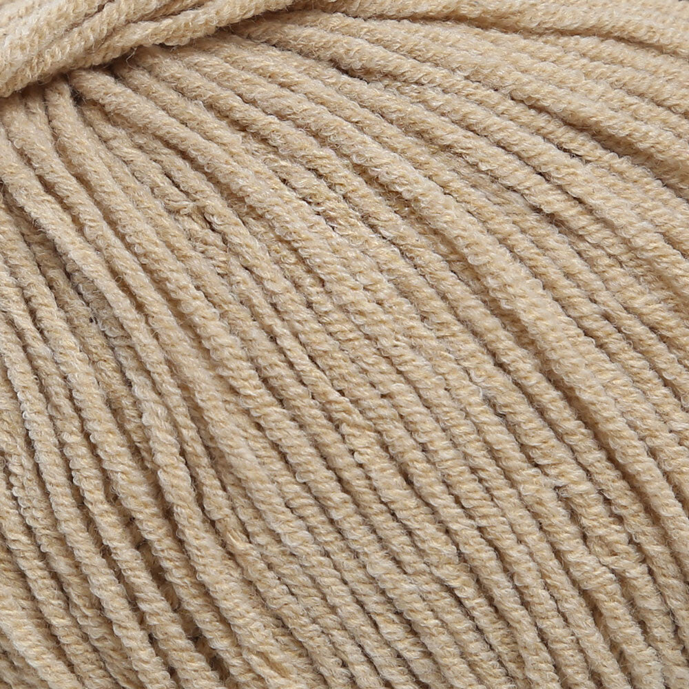 YarnArt Jeans Knitting Yarn, Beige - 48