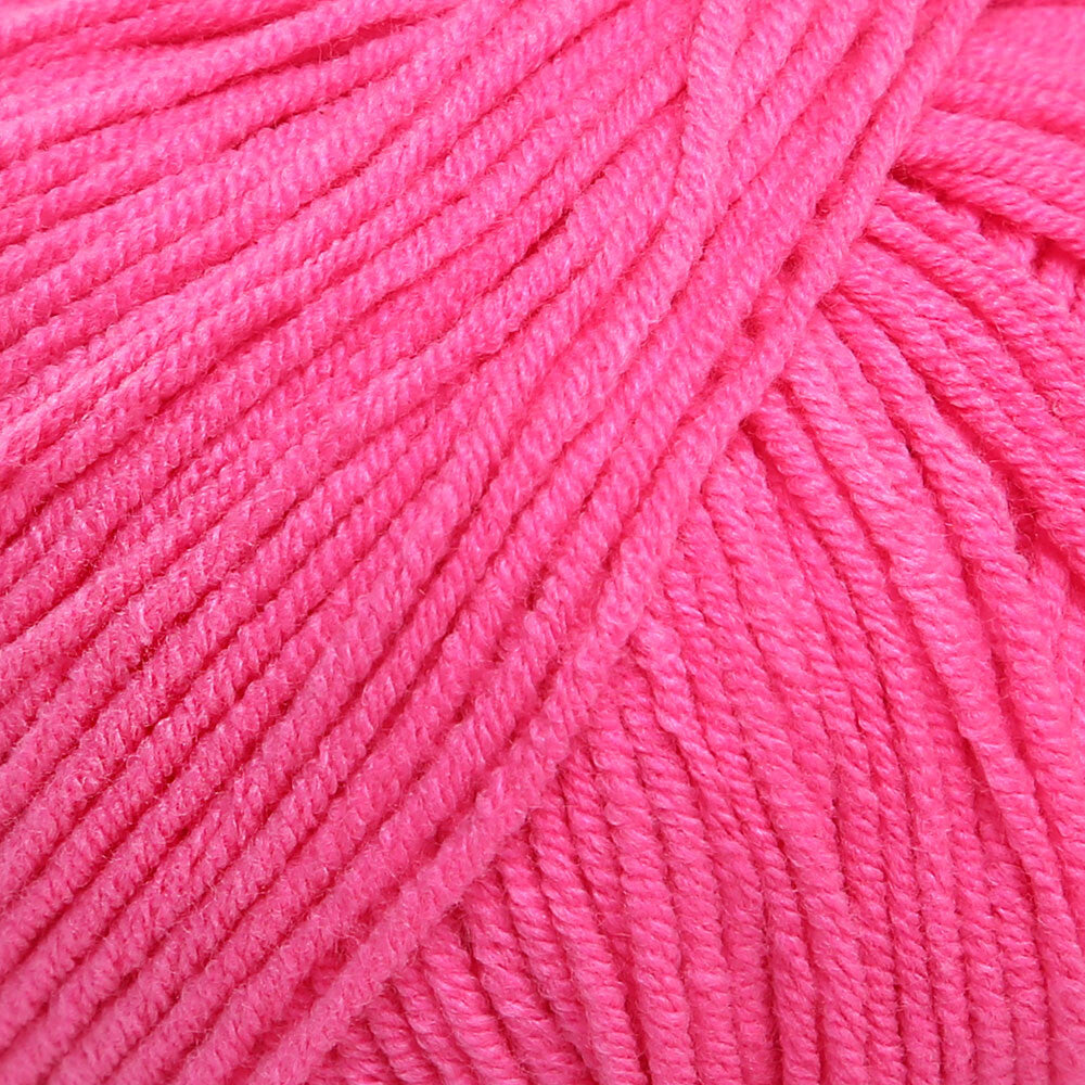 YarnArt Jeans Knitting Yarn, Pink - 59