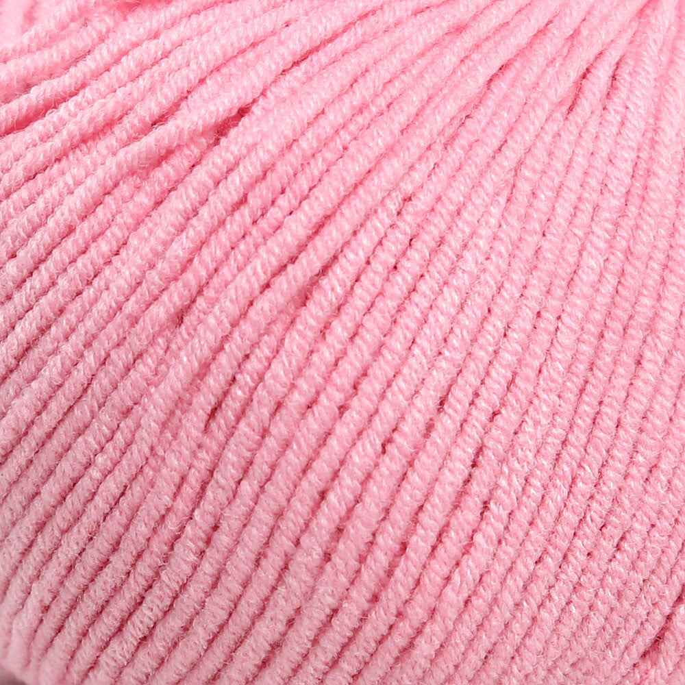 YarnArt Jeans Knitting Yarn, Pink - 36