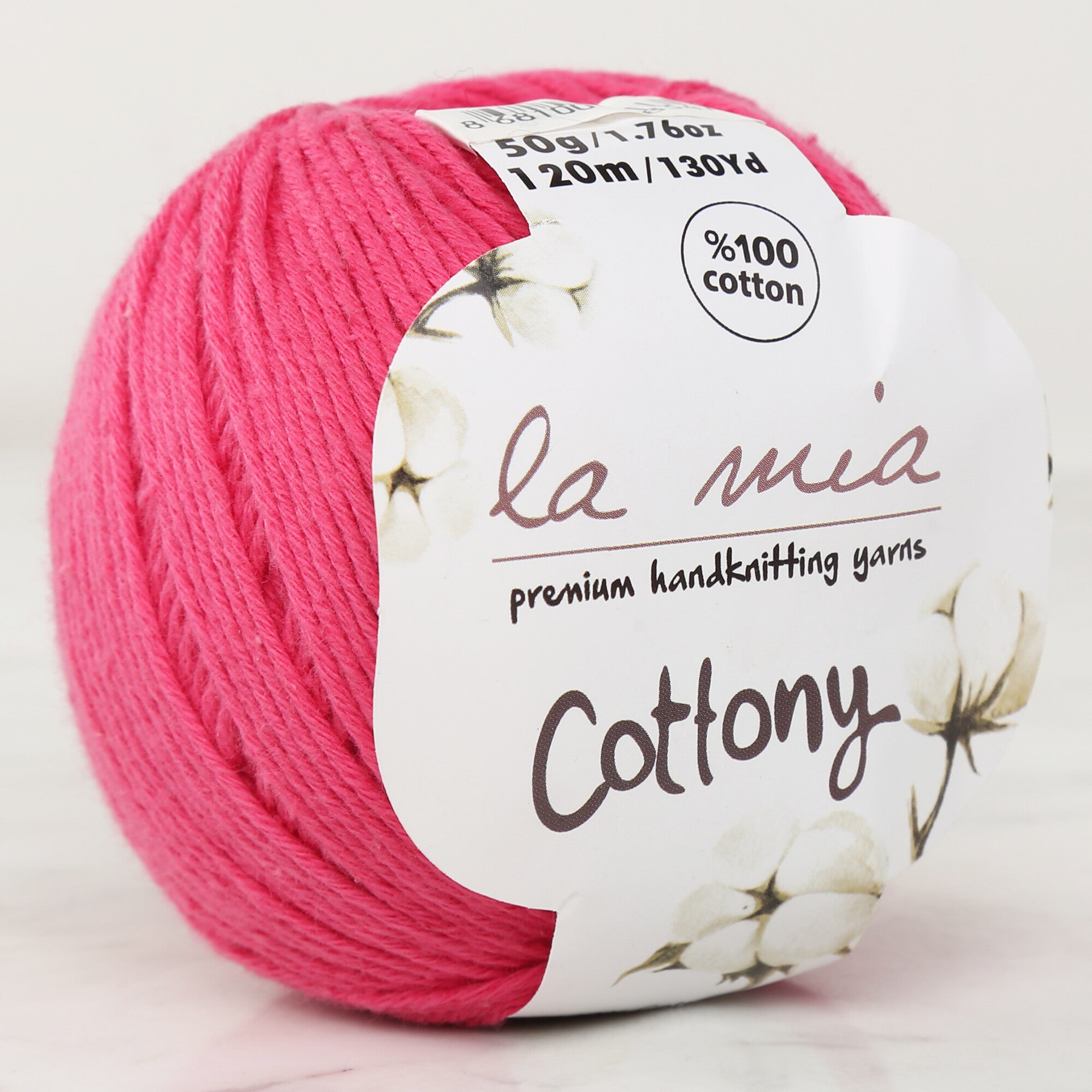 La Mia Cottony Baby Yarn, Fuchsia - L006