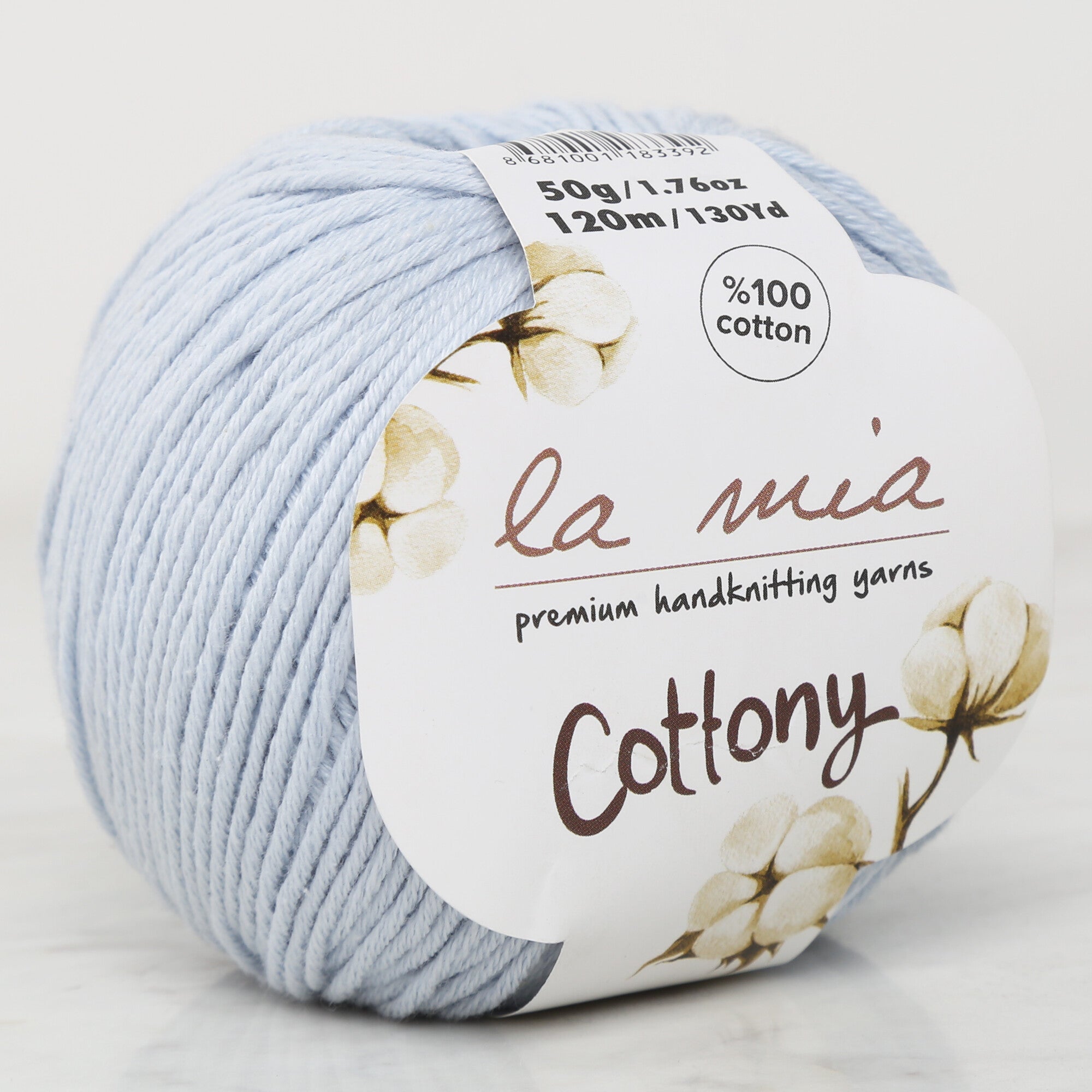 La Mia Cottony Baby Yarn, Blue - L014