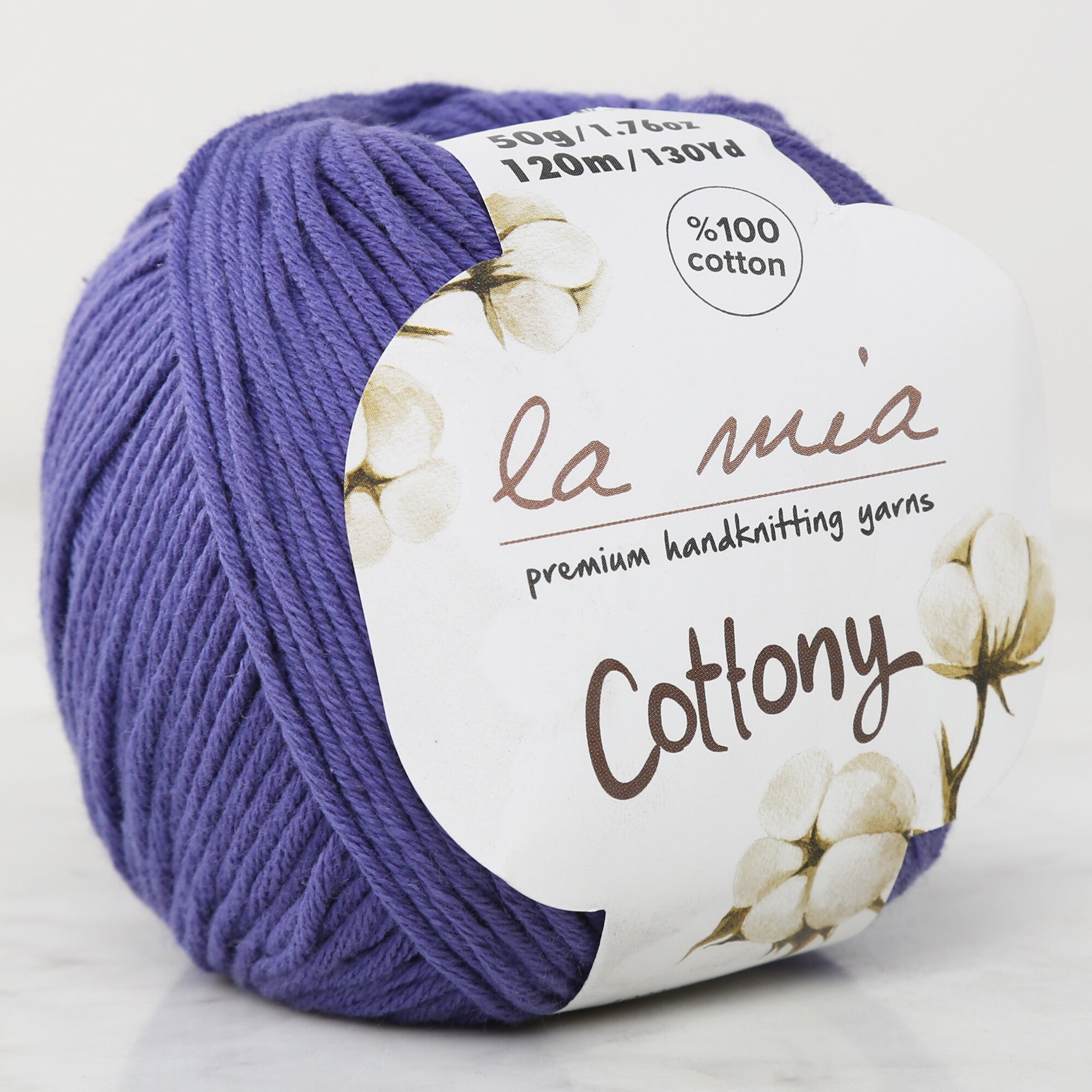 La Mia Cottony Baby Yarn, Purple - L027