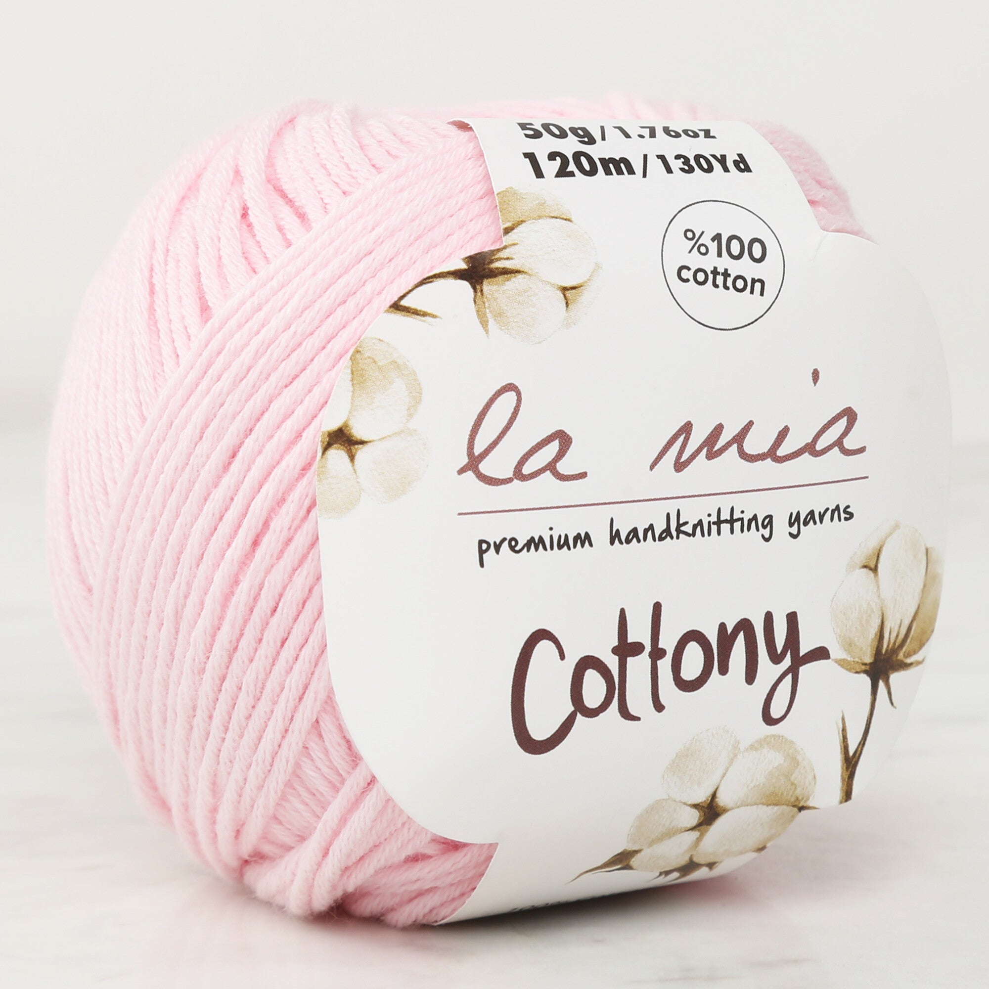 La Mia Cottony Baby Yarn, Light Pink - L013