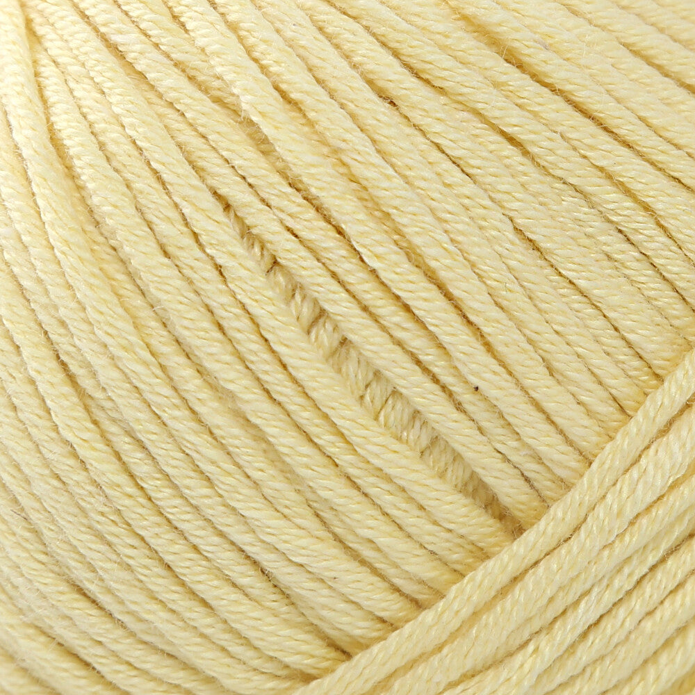 Etrofil Bambino Lux Cotton Yarn, Light Yellow - 70218