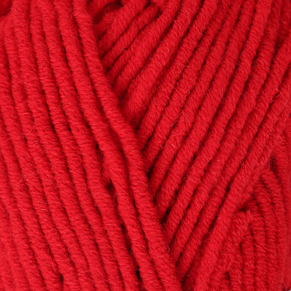 YarnArt Merino Bulky Yarn, Red - 156