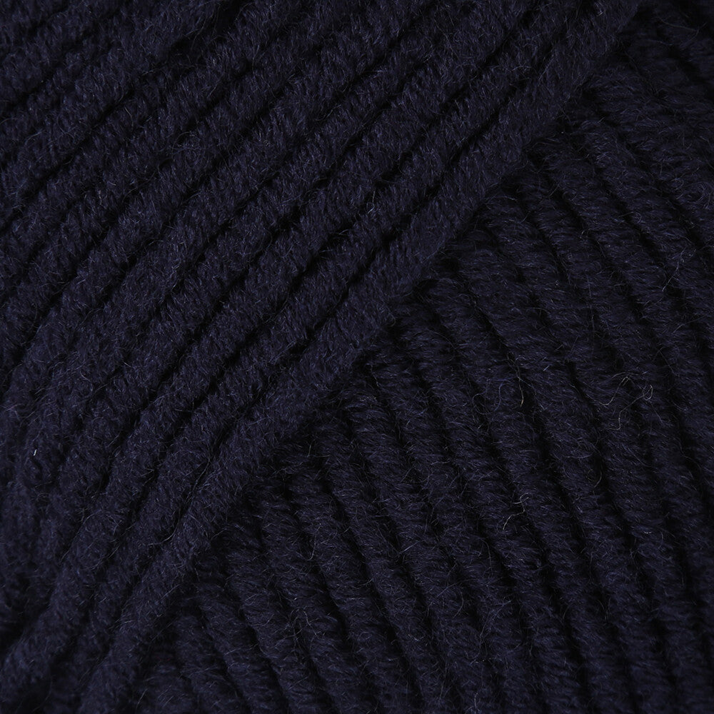 YarnArt Merino Bulky Yarn, Dark Navy Blue - 583
