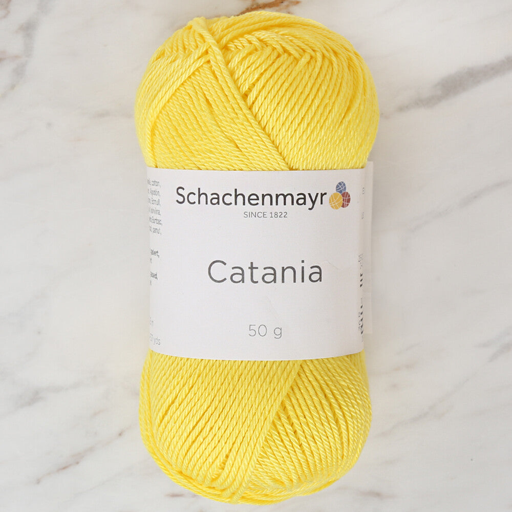 Schachenmayr Catania 50g Yarn, Yellow - 9801210-00280