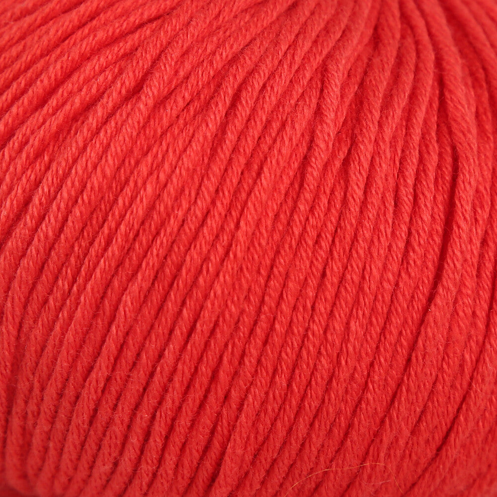 Gazzal Organic Baby Cotton Yarn, Red - 432