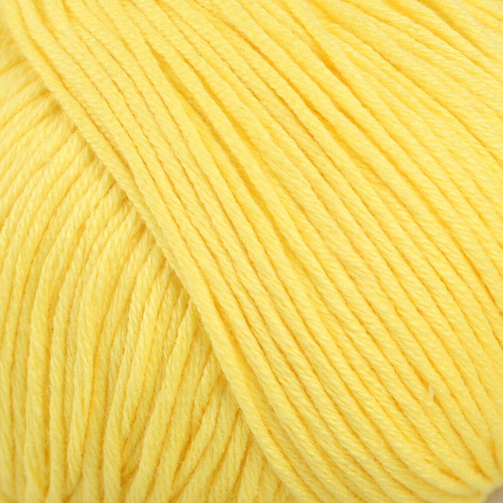 Gazzal Organic Baby Cotton Yarn, Yellow - 420