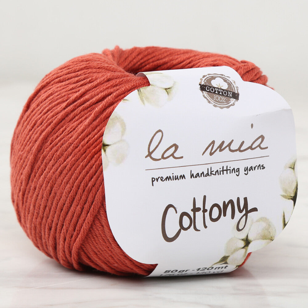 La Mia Cottony Baby Yarn, Brown - L031