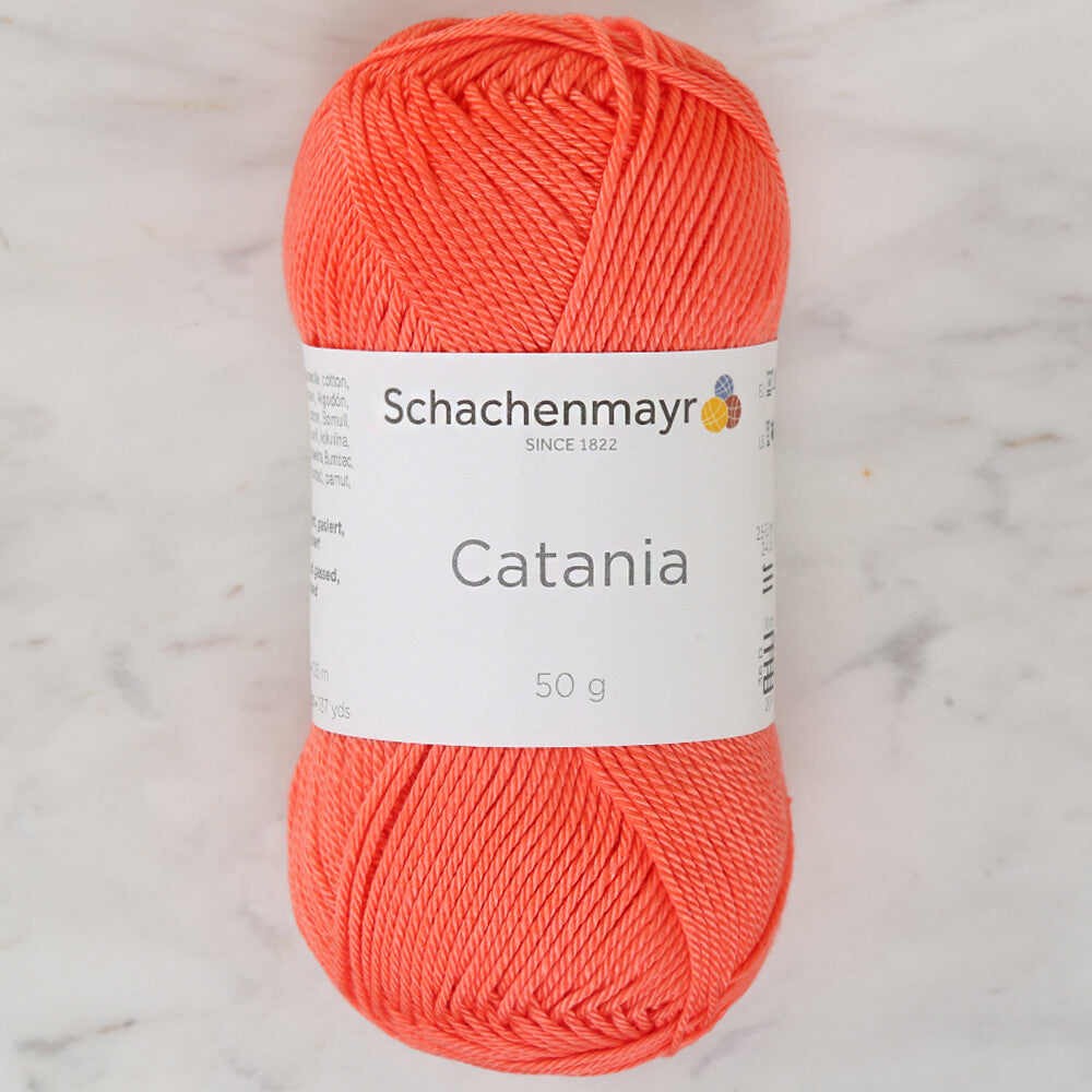 Schachenmayr Catania 50 gr Orange Yarn - 02019