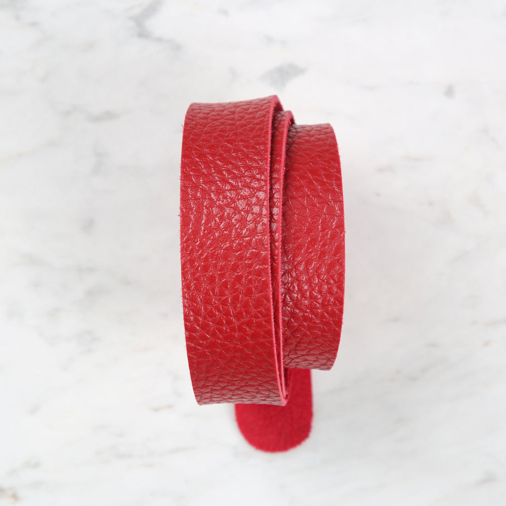 Knitme Sports Stitched Bag Hanger 75X2.5 cm Red BA-0006