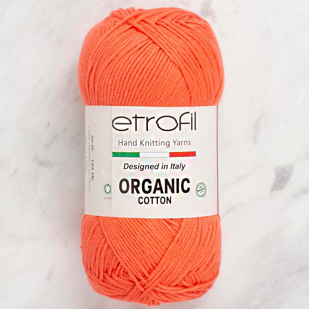 Etrofil Organic Cotton, Vermillion - EB048