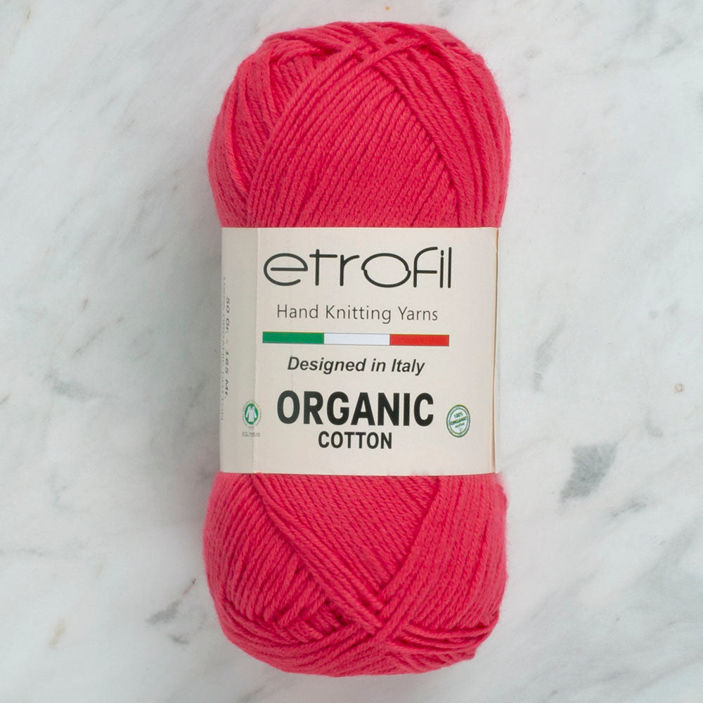 Etrofil Organic Cotton, Fuchsia - EB050