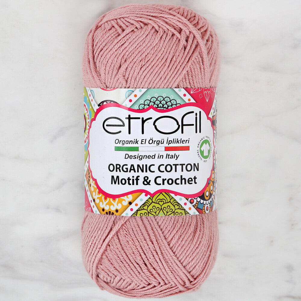 Etrofil Organic Cotton, Rose Color - EB056